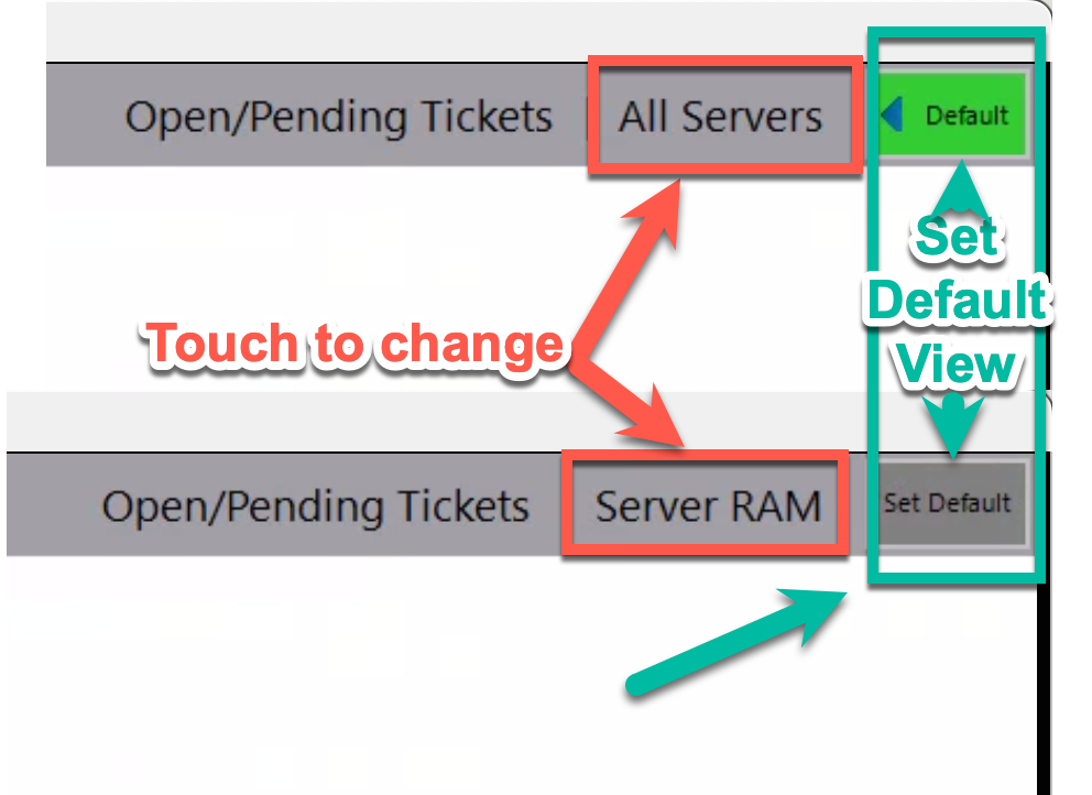 View Tickets Default